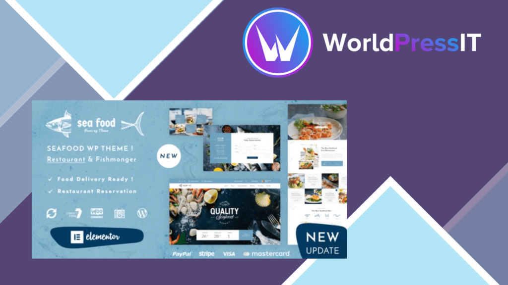 Pesce - Seafood Restaurant WordPress Theme