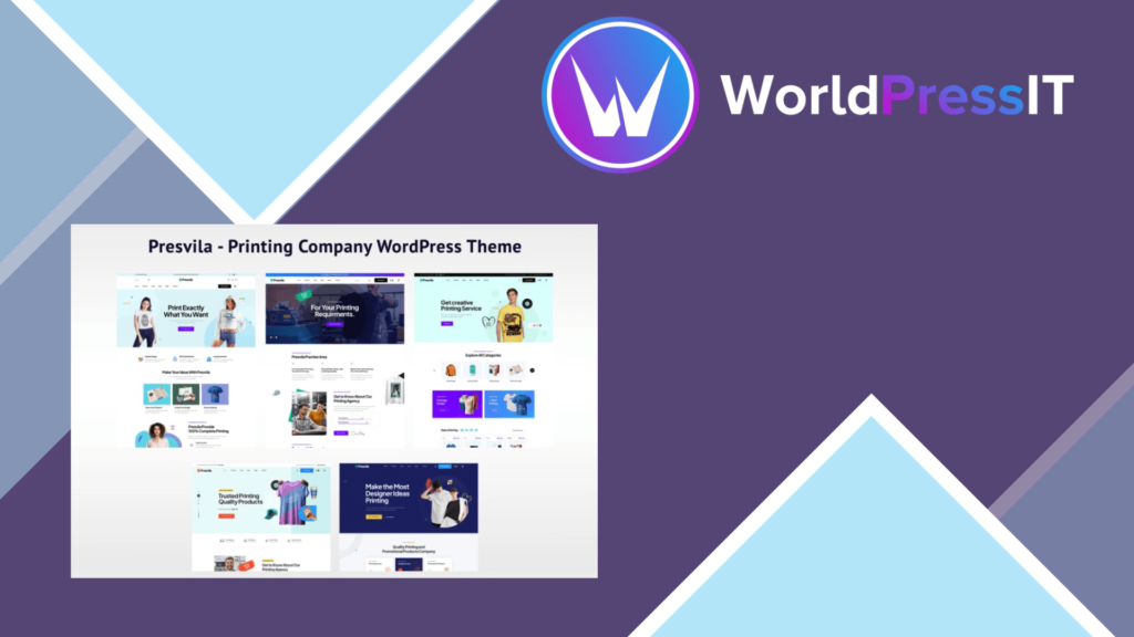 Presvila – Printing Company WordPress Theme