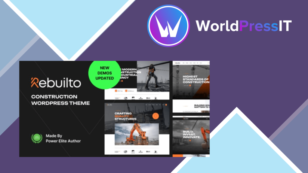 Rebuilto - Construction WordPress Theme