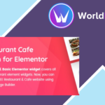 Restaurant and Cafe Addon for Elementor