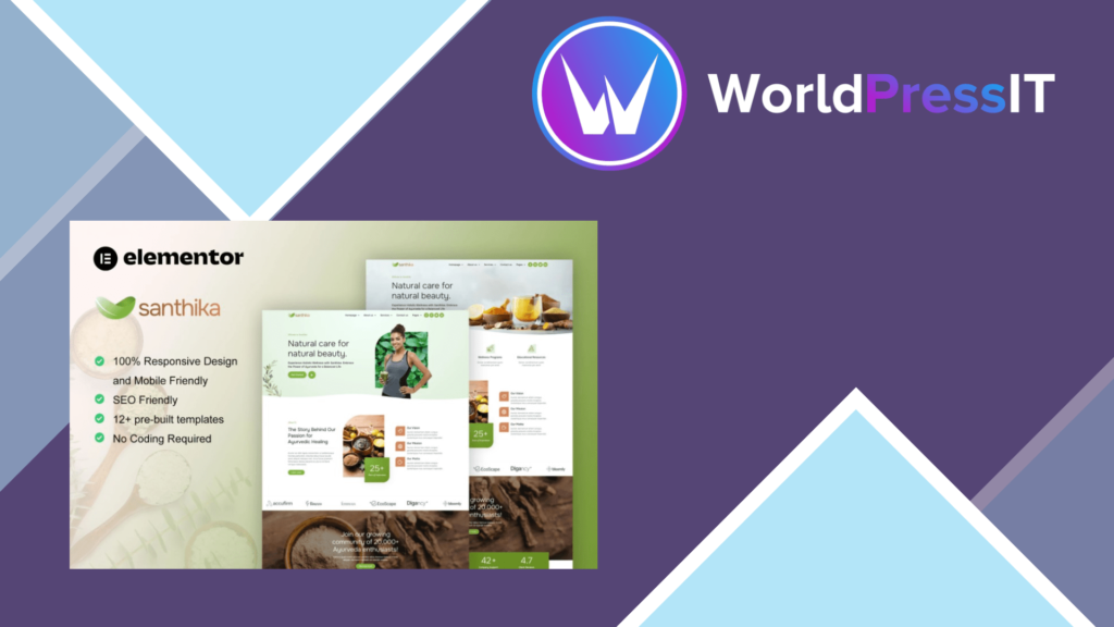 Santhika – Ayurveda and Natural Beauty Care Elementor Template KitLatest Santhika – Ayurveda and Natural Beauty Care Elementor Template Kit