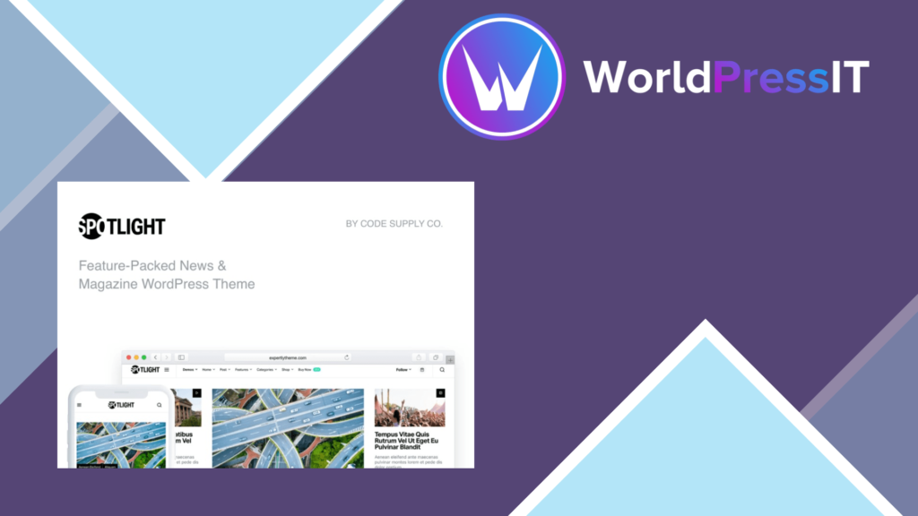 Spotlight – Fast News and Magazine WordPress Theme