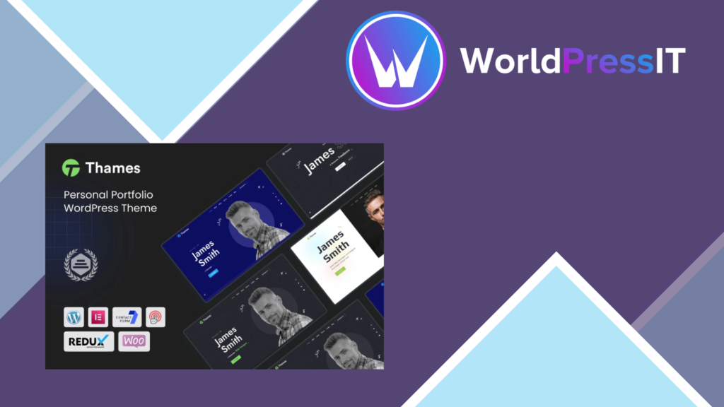 Thames – Personal Portfolio WordPress Theme