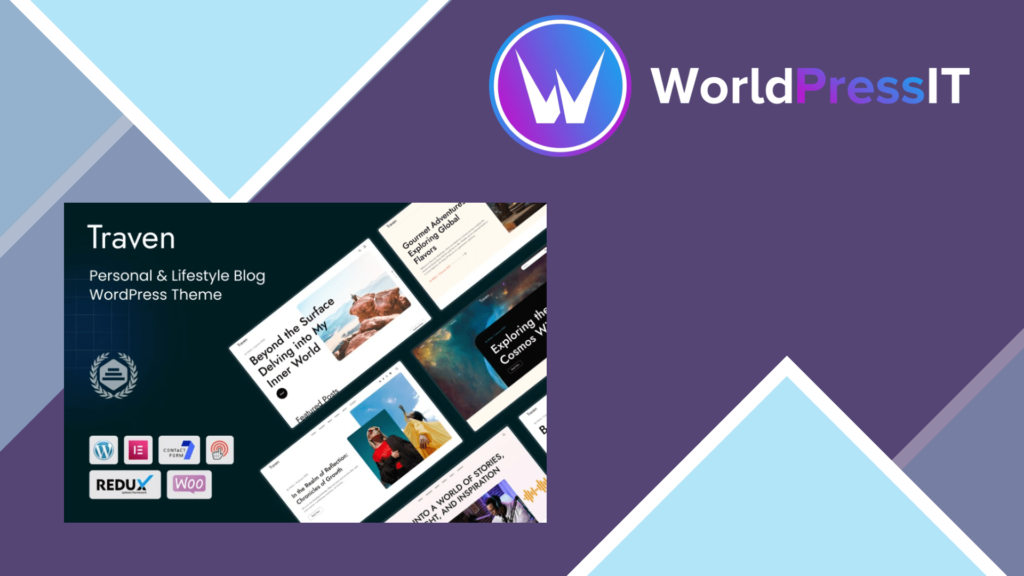 Traven – Personal and Lifestyle Blog WordPress Theme