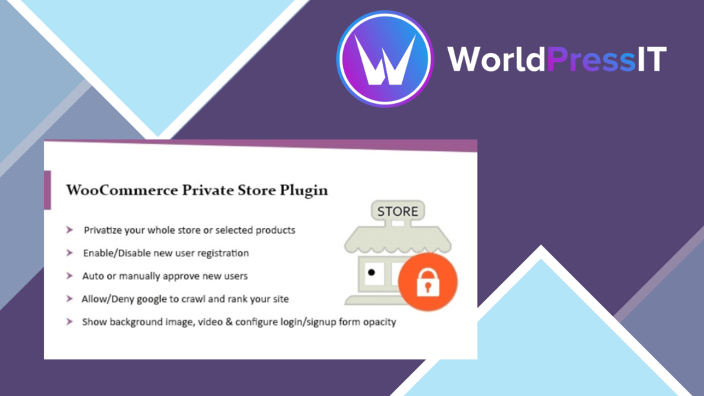 WooCommerce Private Store Plugin: Shop for Registered Users Only
