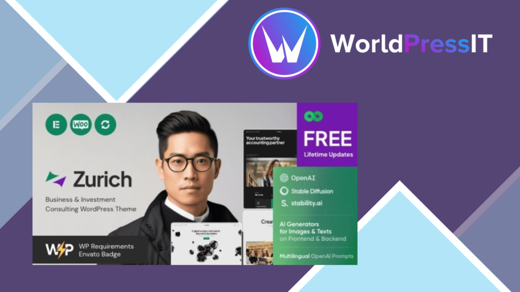 Zurich - Business and Investment Consulting WordPress Theme