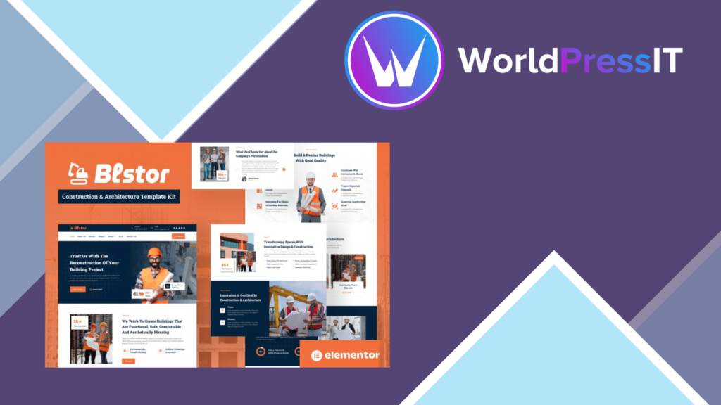 Blstor – Construction and Architecture Elementor Template Kit
