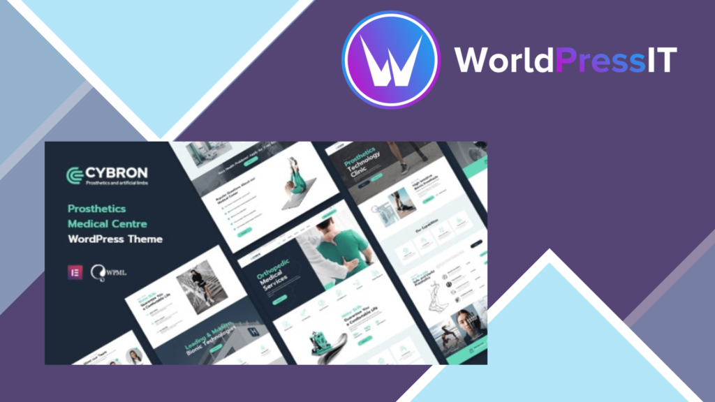 Cybron - Prosthetics Medical Center WordPress Theme