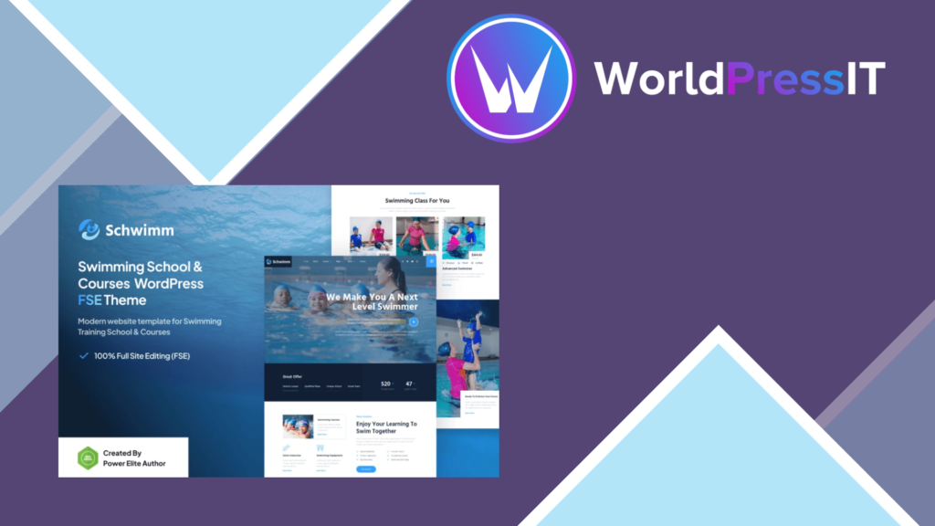 Schwimm – Swimming School and Course WordPress Theme