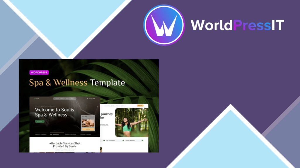 Soulis – Spa Elementor Pro Template Kit