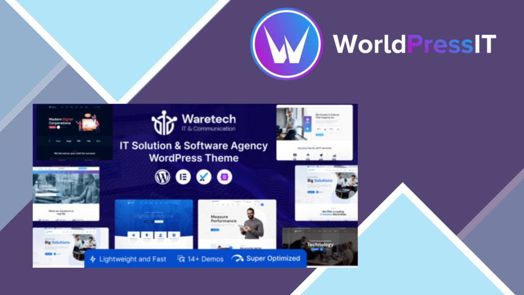 Waretech - IT Solutions and Technology WordPress Theme