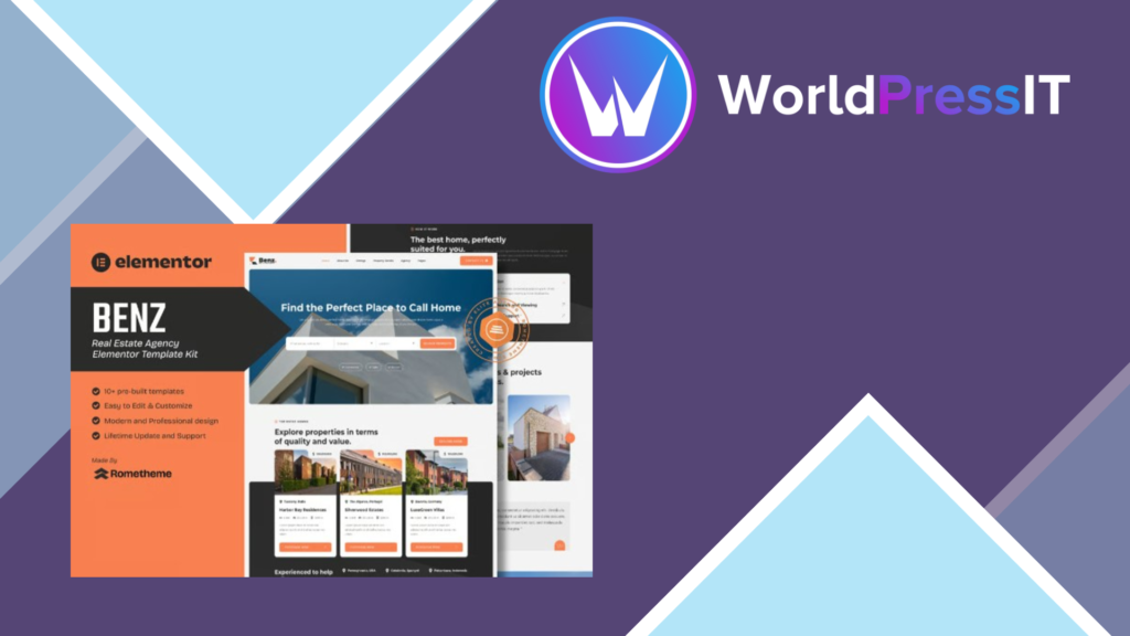 Benz – Real Estate Elementor Template Kit