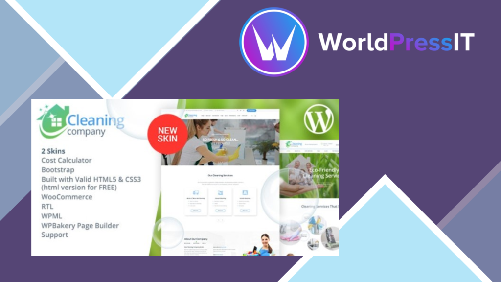 Cleaning Services WordPress Theme