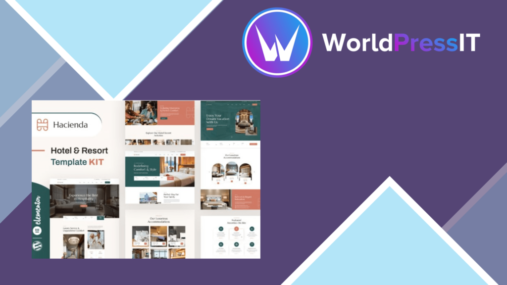 Hacienda – Hotel and Resort Elementor Template Kit