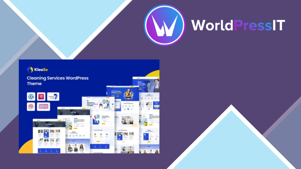 Kleaso – Cleaning Services WordPress Theme