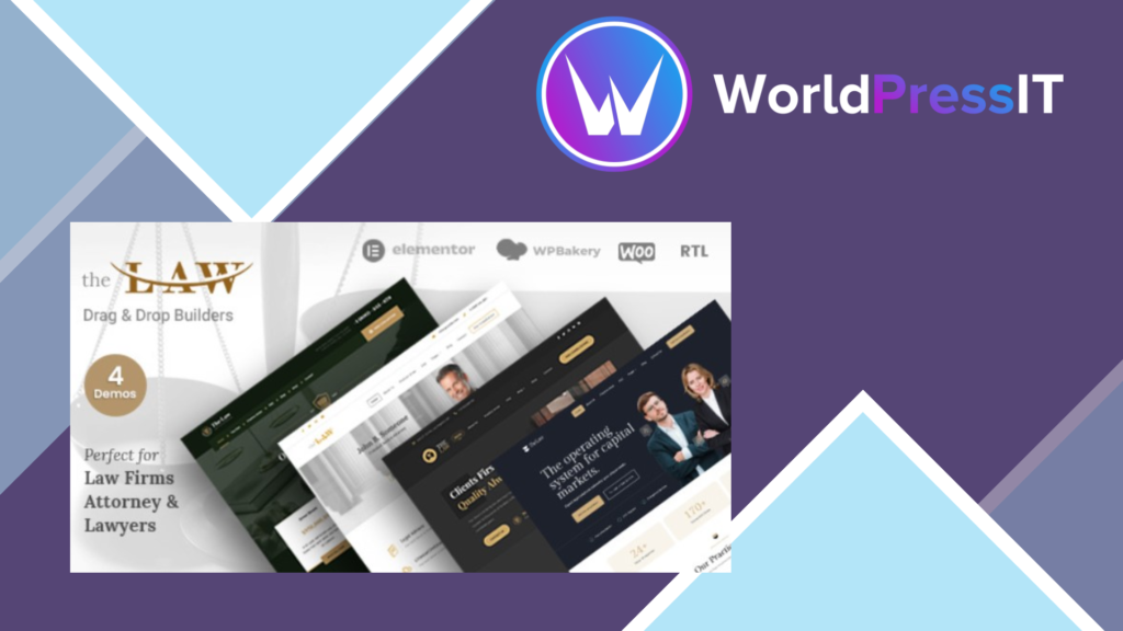 The Law - Lawyer WordPress Theme