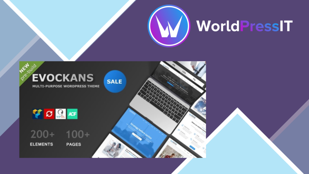 Evockans - Responsive Multi-Purpose WordPress Theme