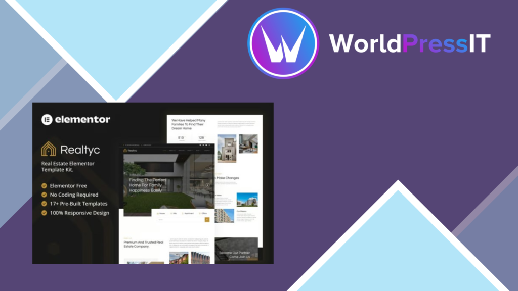 Realtyc – Real Estate Elementor Template Kit