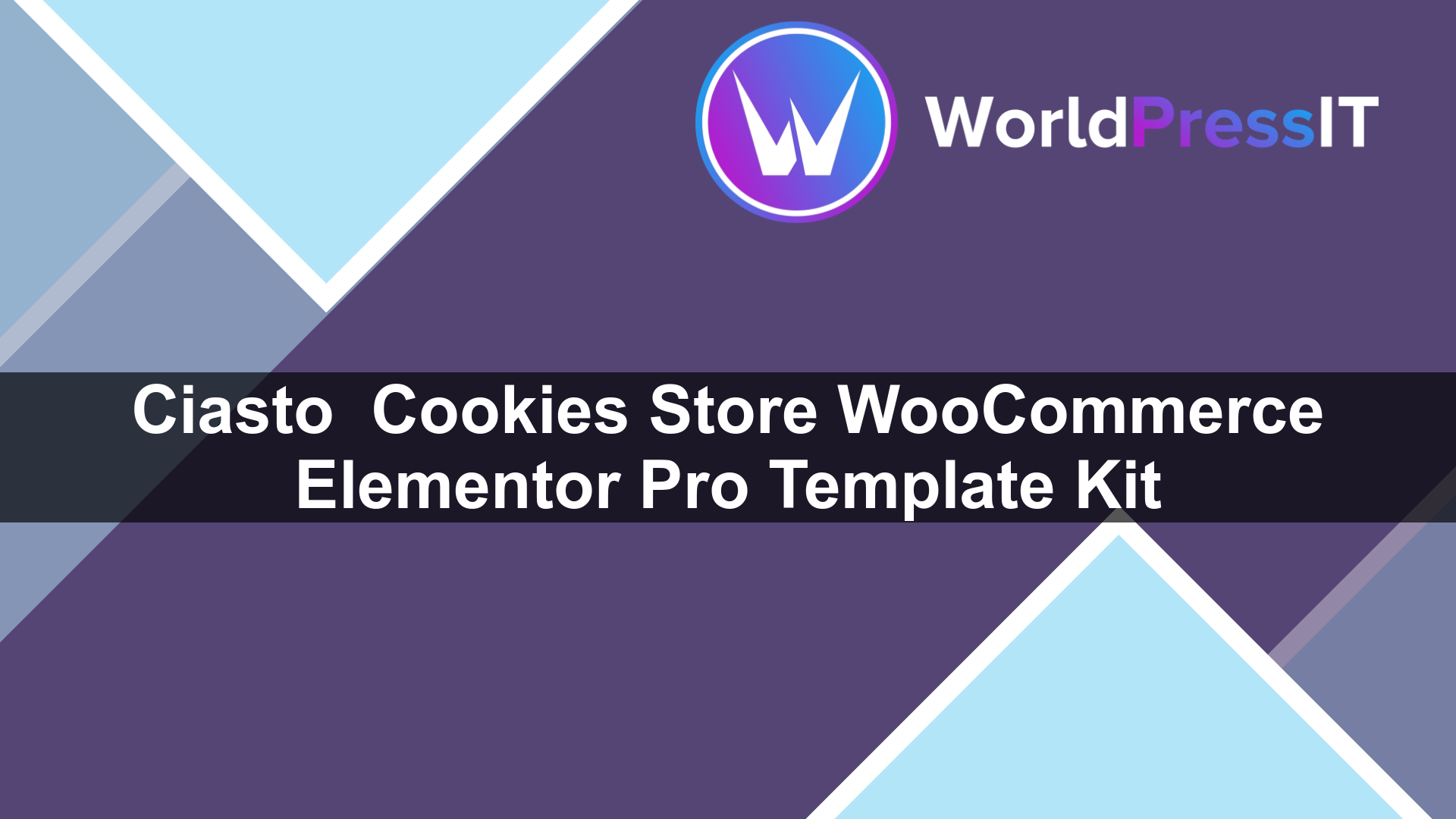 Ciasto – Cookies Store WooCommerce Elementor Pro Template Kit - WorldPress IT