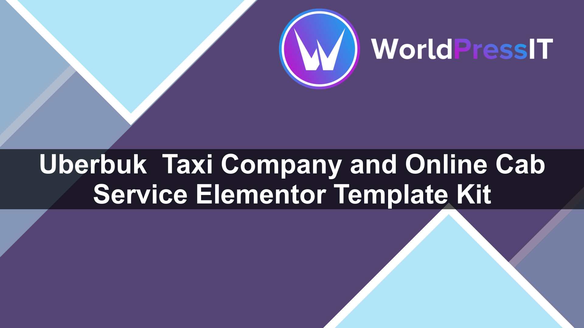 Uberbuk – Taxi Company and Online Cab Service Elementor Template Kit - WorldPress IT