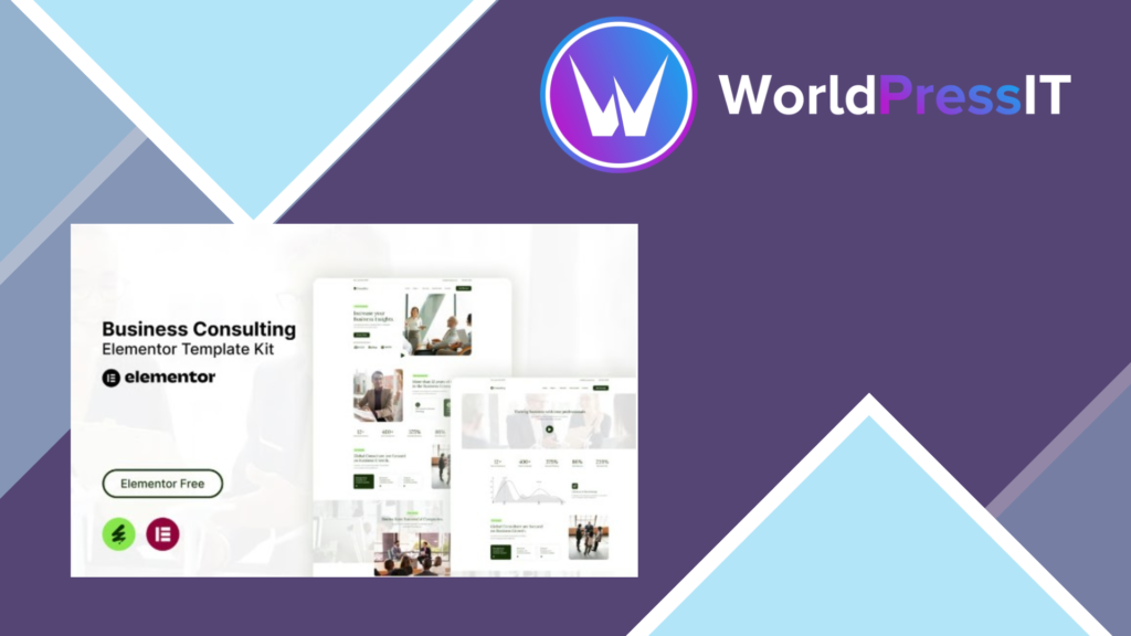 Consultry – Business Consulting Elementor Template Kit