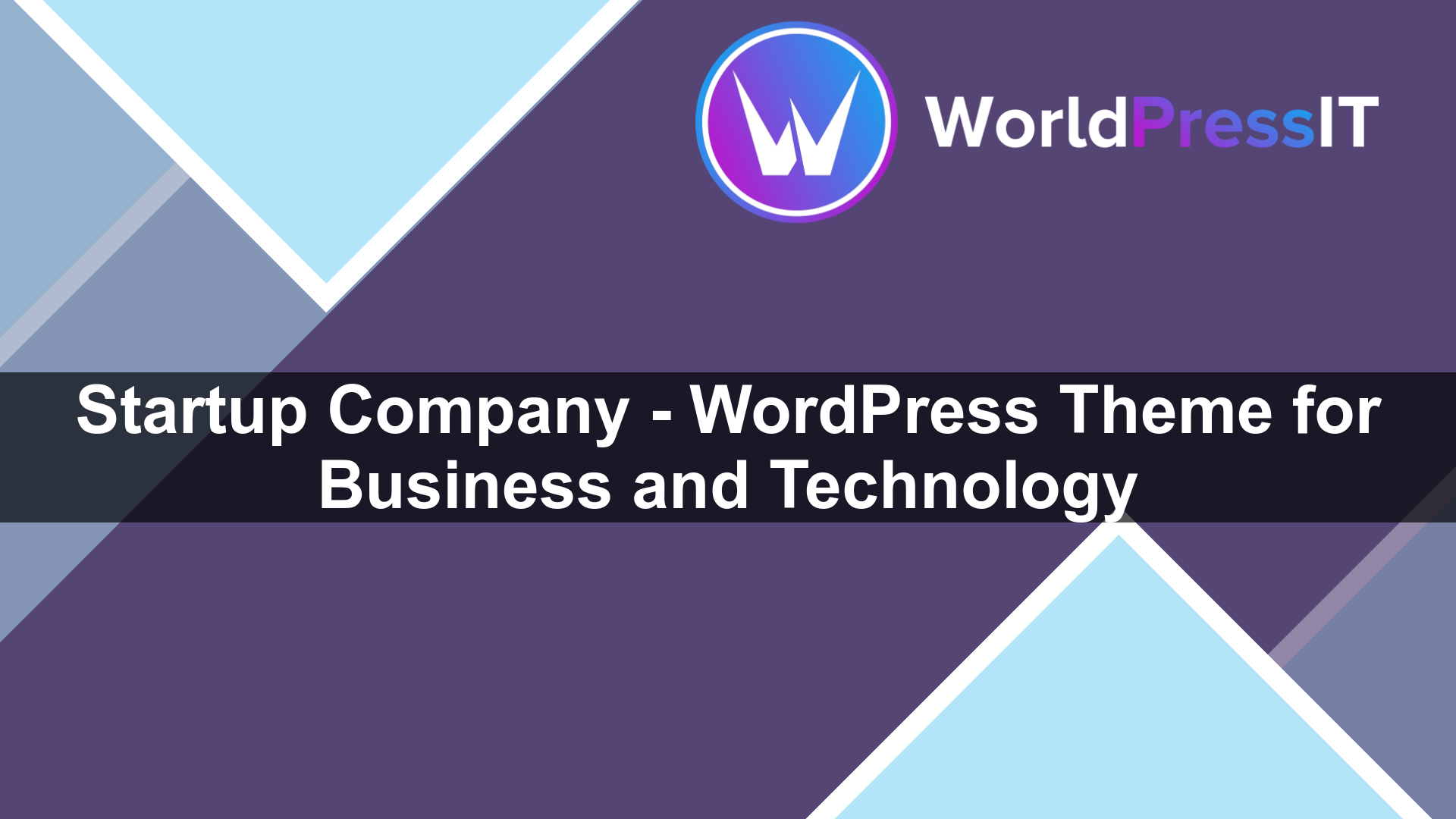 Startup Company – WordPress Theme for Business and Technology - WorldPress IT