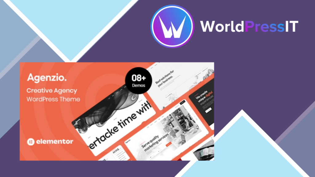 Agenzio - Creative Agency and Portfolio WordPress Theme