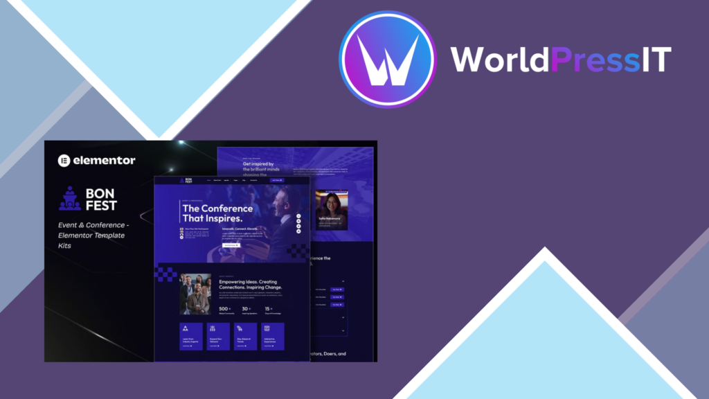 Bonfest – Event and Conference Elementor Template Kit