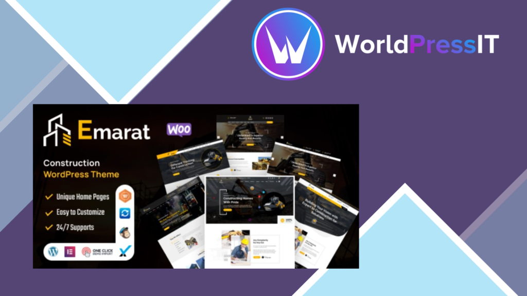 Emarat - Construction WordPress Theme