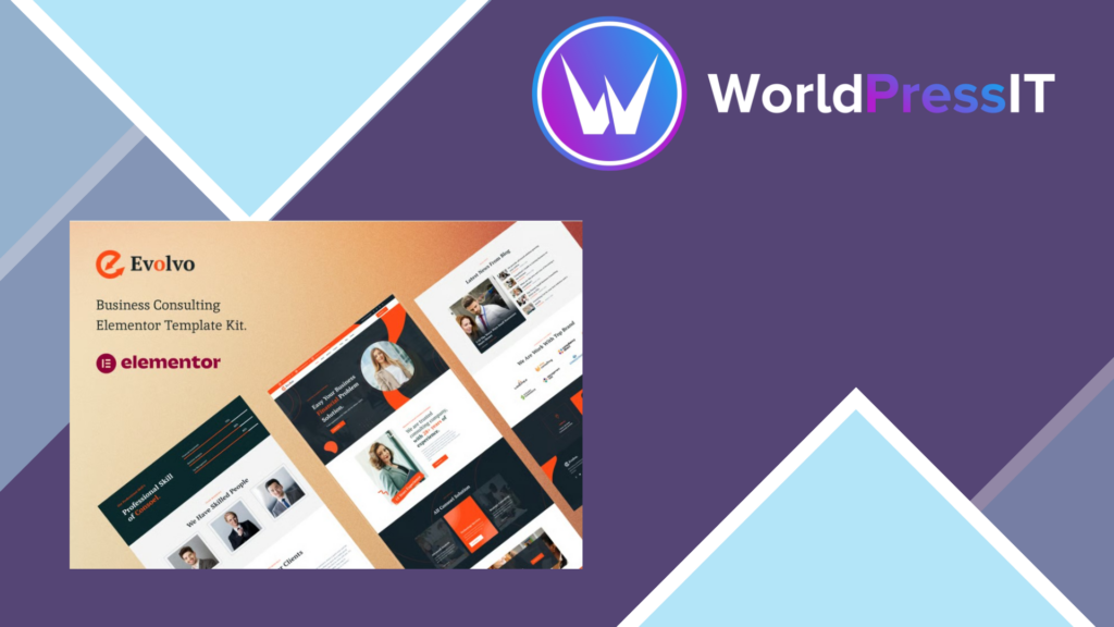 Evolvo – Business Consulting Elementor Template Kit