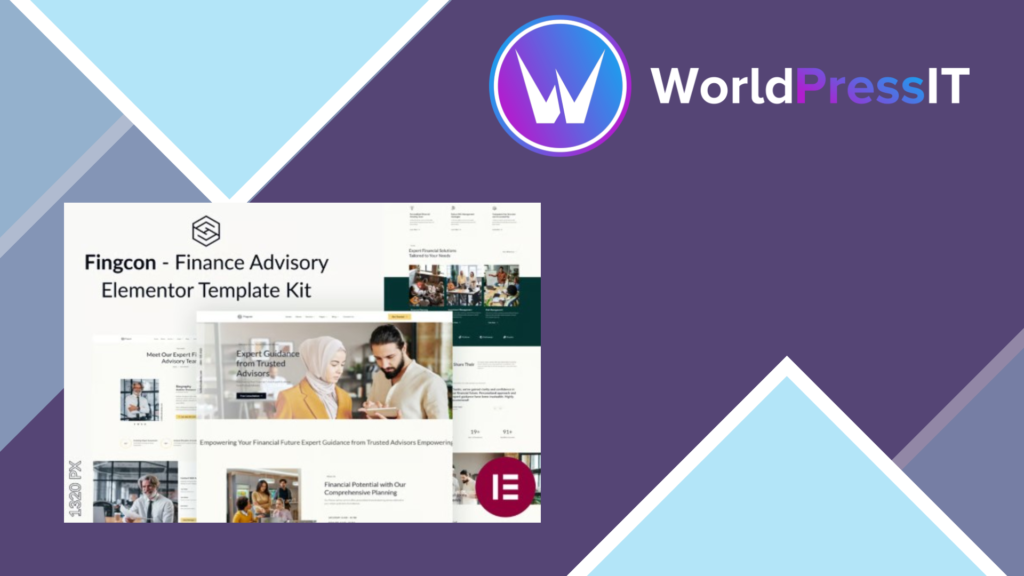 Fingcon – Finance Advisory Elementor Template Kit