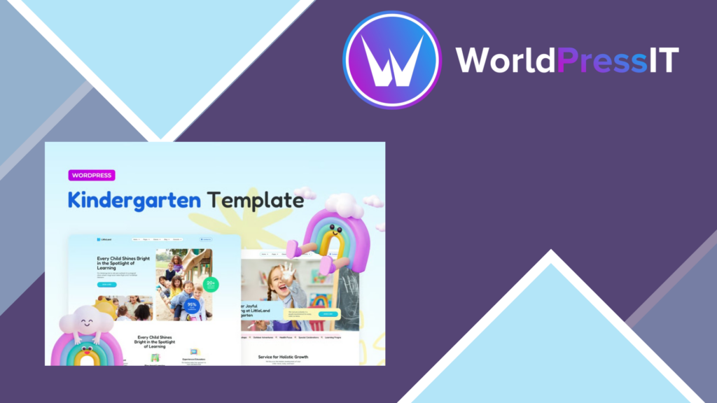 LittleLand – Kindergarten Template Elementor Pro Template Kit