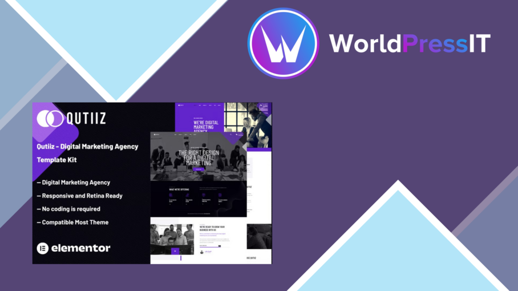 Qutiiz – Digital Marketing Agency Template Kit