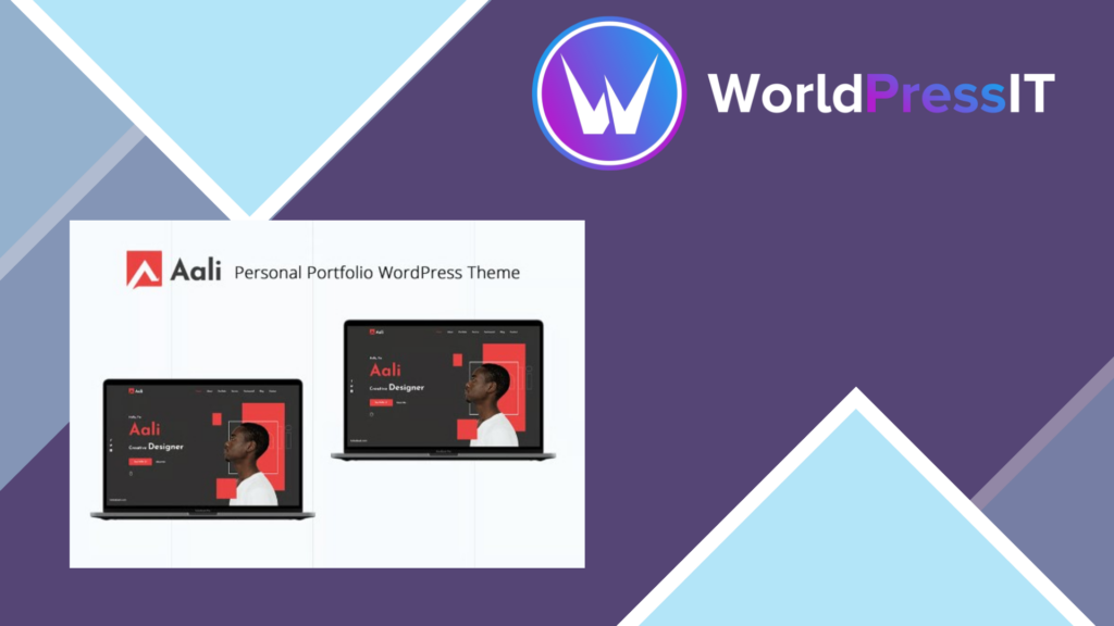 Aali – Personal Portfolio WordPress Theme