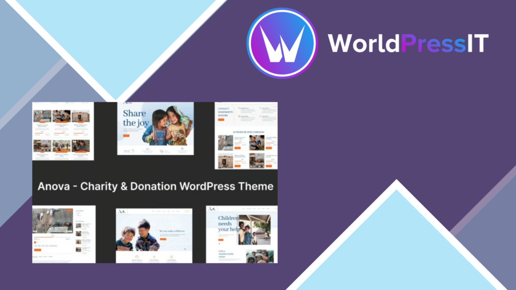 Anova - Charity and Donation WordPress Theme
