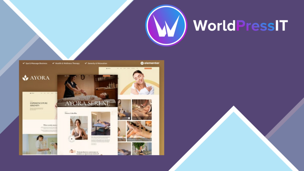 Ayora – Spa and Wellness Elementor Pro Template Kit