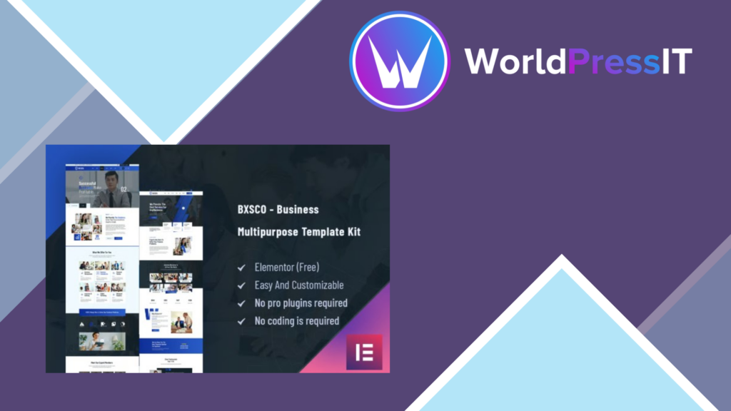 BXSCO – Business Multipurpose Elementor Template Kit