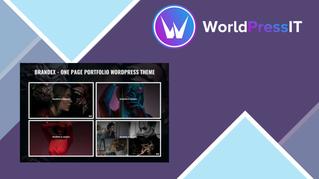 Brandex – One Page Portfolio WordPress Theme