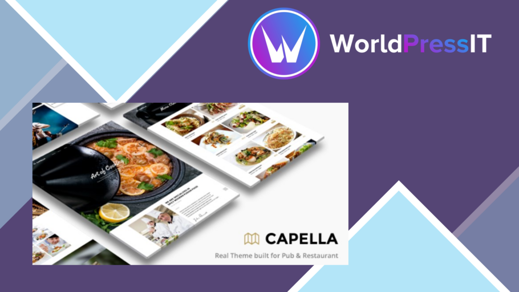 Capella | Restaurant WordPress Theme