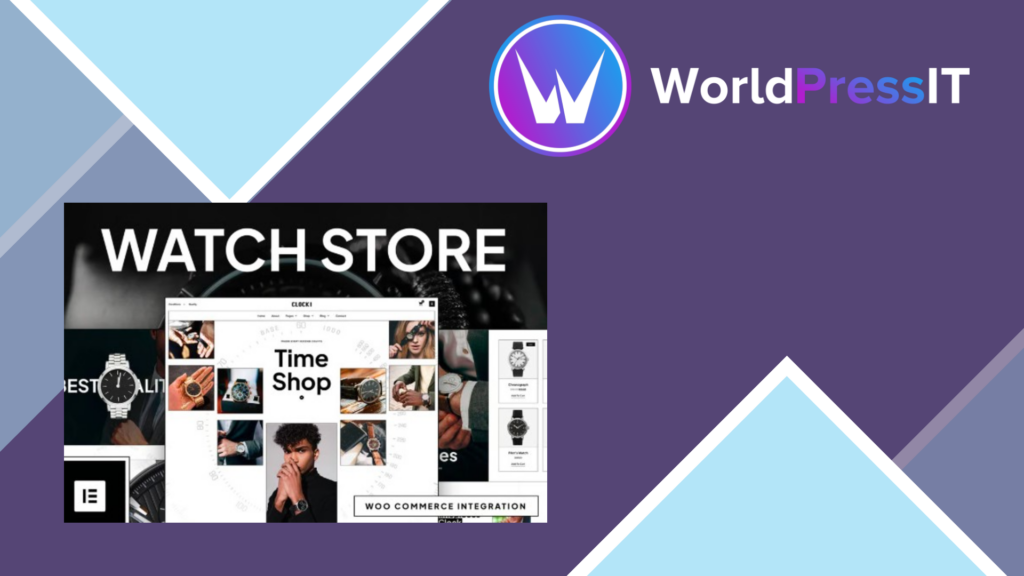 Clocki – Watch Store Elementor Pro Template Kit