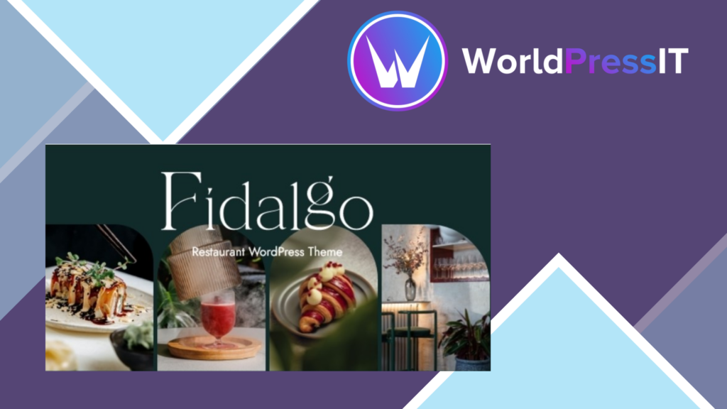 Fidalgo - Restaurant WordPress Theme