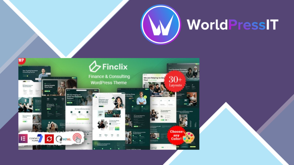 Finclix - Finance and Consulting WordPress Theme