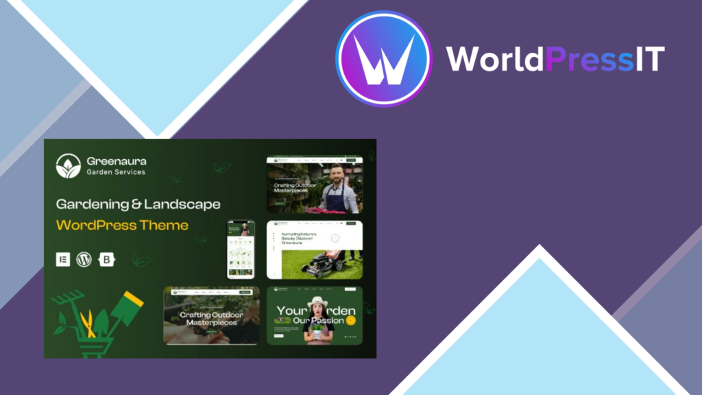 Greenaura – Gardening and Landscape WordPress Theme