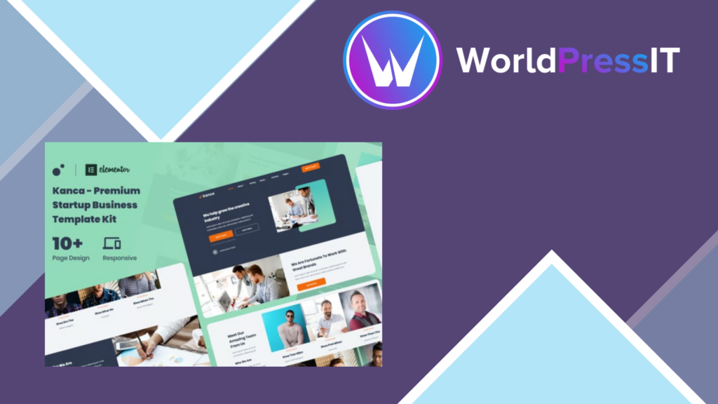 Kanca – Startup Business Consulting Elementor Template Kit