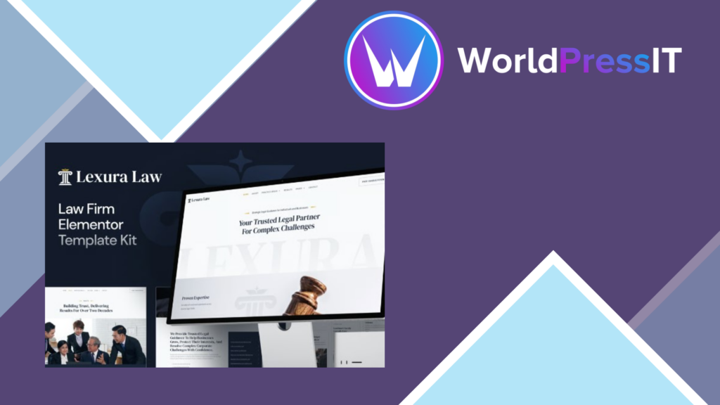 Lexura – Law Firm Elementor Template Kit
