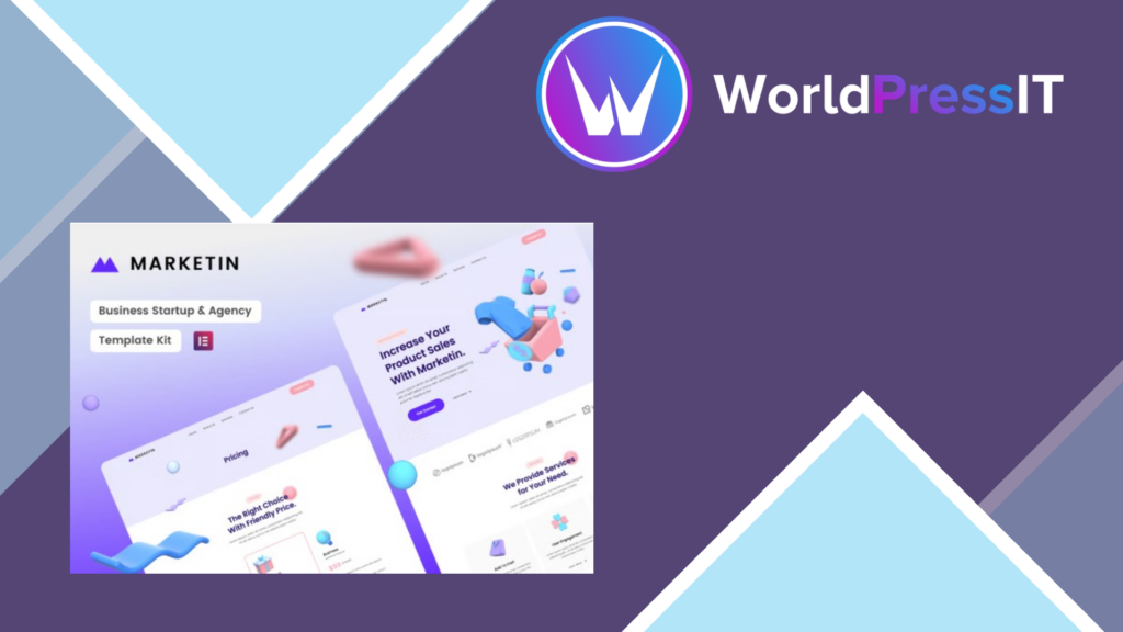 Marketin – Business Startup and Agency Elementor Template Kit