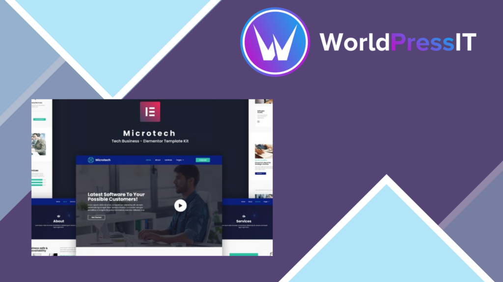 Microtech – Tech Business Elementor Template Kit
