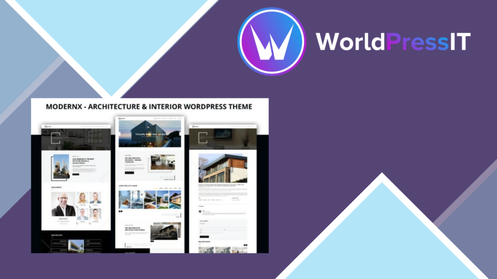 Modernx – Architecture and Interior WordPress Theme