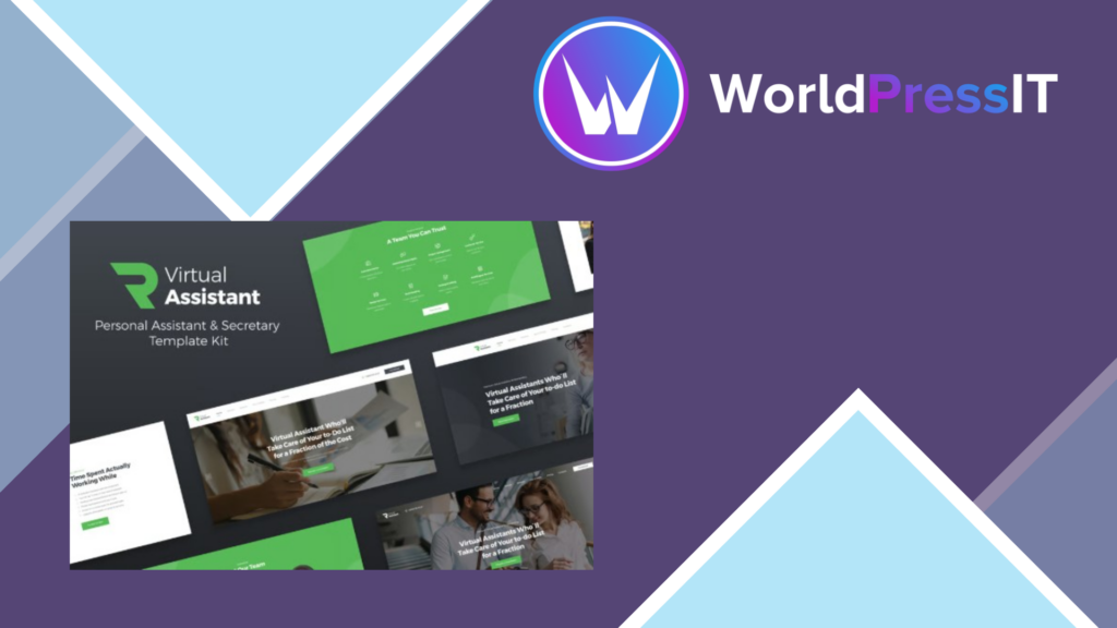 Revirta – Virtual Assistant Business Elementor Template Kit