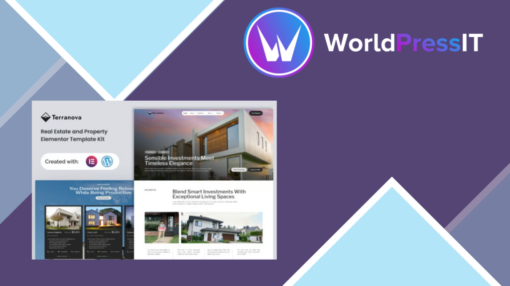 Terranova – Real Estate and Property Elementor Template Kit